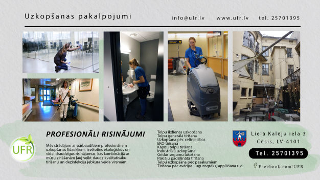 Uzkopšanas pakalpojumi SIA 